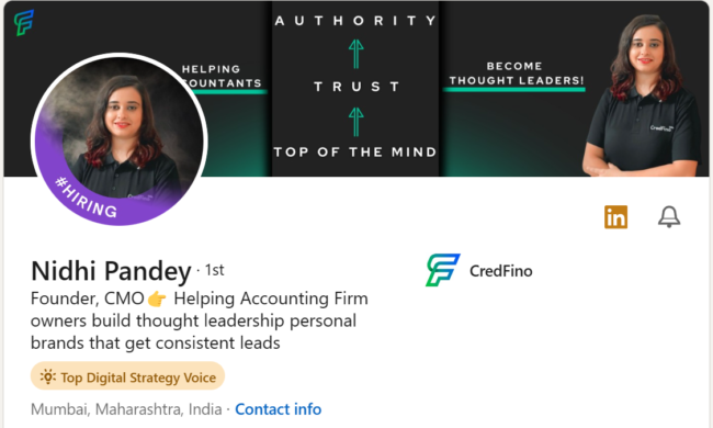LinkedIn Marketing Strategy for Accountants [2024] - Credfino