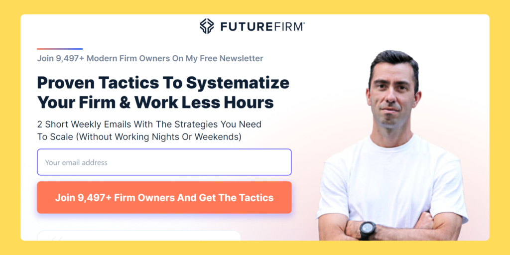 Future Firm examples of newsletters