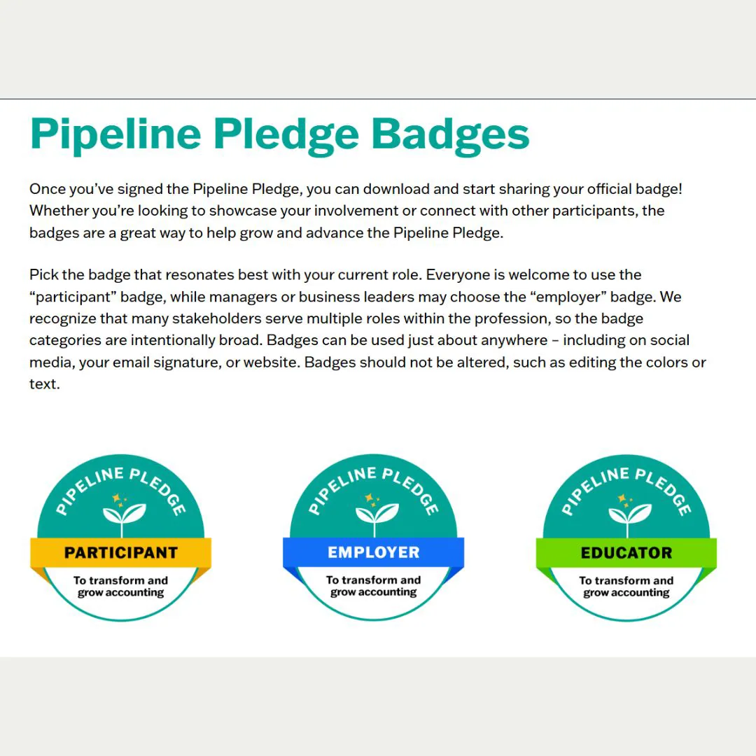 Pipeline Pledge Badges