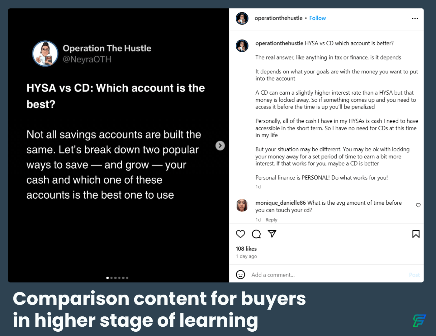 Post No. 13: Informed Comparison