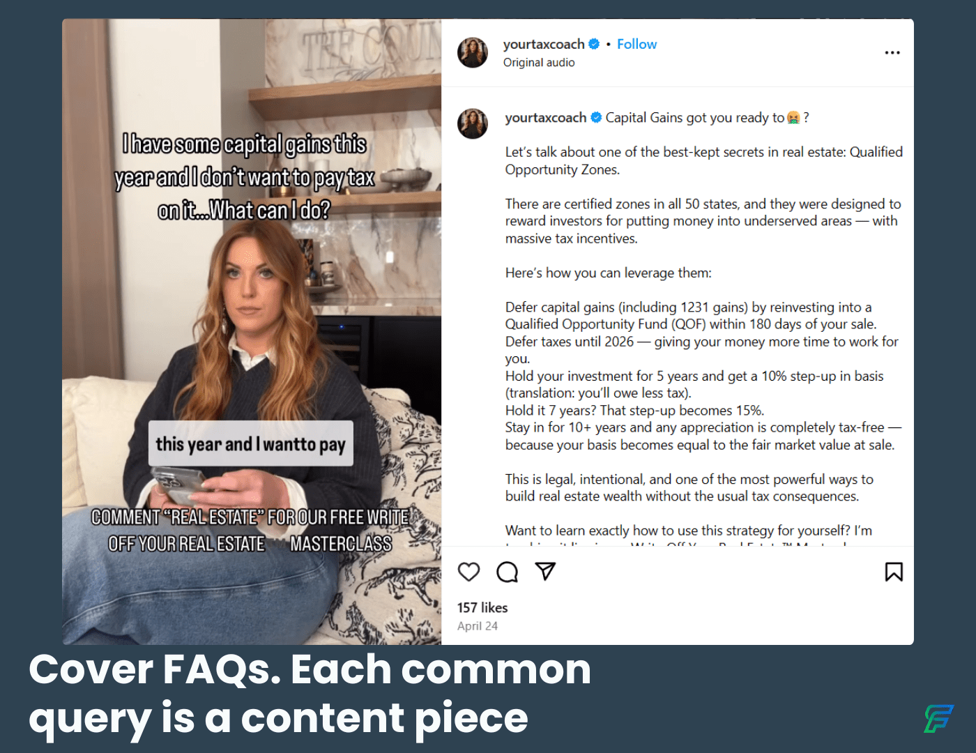Post No. 14: The FAQ Drop