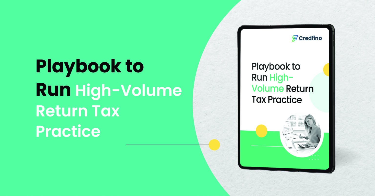 Playbook To Run High Volume Return Tax Practice