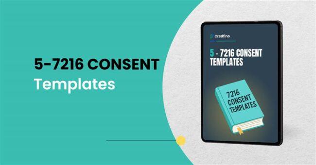 5 7216 Consent Templates Pack